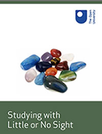 Studying with Little or No Sight booklet cover